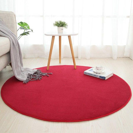 Grand Tapis Rond Salle De Bain | Mon Tapis Rond