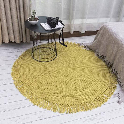 Tapis Rond en Sisal