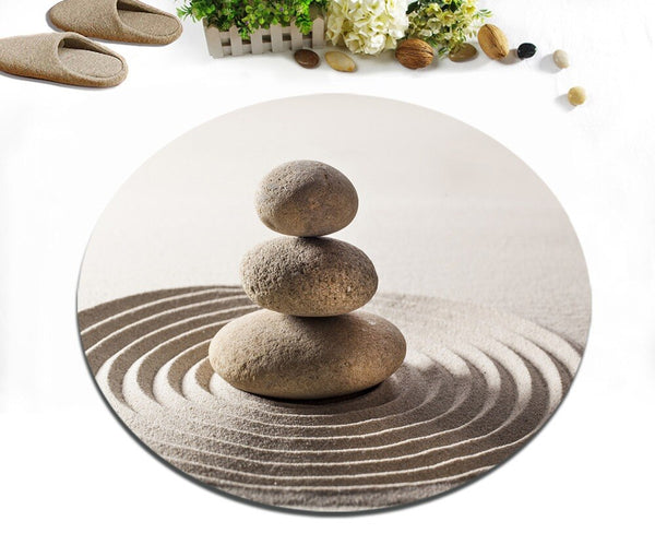 Tapis Rond Relaxation