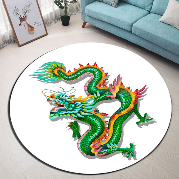 Tapis Rond Dragon