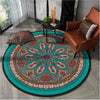 Tapis Rond Ambiance Bohême | Mon Tapis Rond