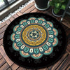 Tapis Rond Anti Salissure | Mon Tapis Rond