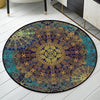 Tapis Rond Art Abstrait | Mon Tapis Rond