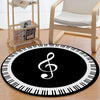 Tapis Rond Clé De Sol | Mon Tapis Rond