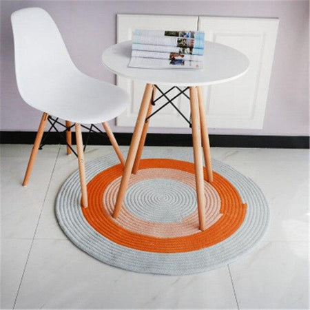 Tapis Rond Jute Salon | Mon Tapis Rond