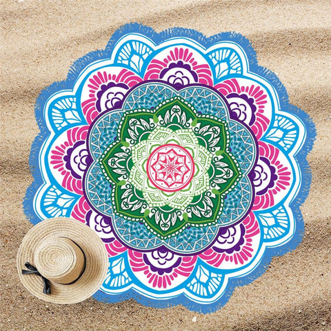 Tapis Rond Extérieur