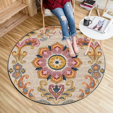 Tapis Rond Persan | Mon Tapis Rond