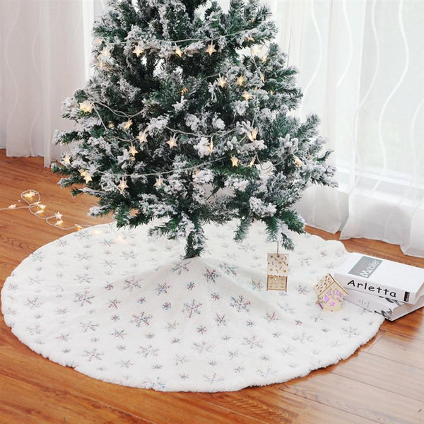 Tapis Rond Pied De Sapin Noël | Mon Tapis Rond