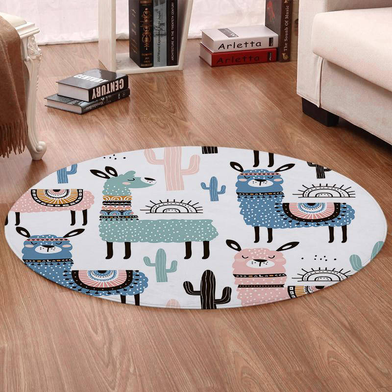 Tapis Rond Pour Salle À Manger | Mon Tapis Rond