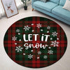 Tapis Rond Thème Noël | Mon Tapis Rond