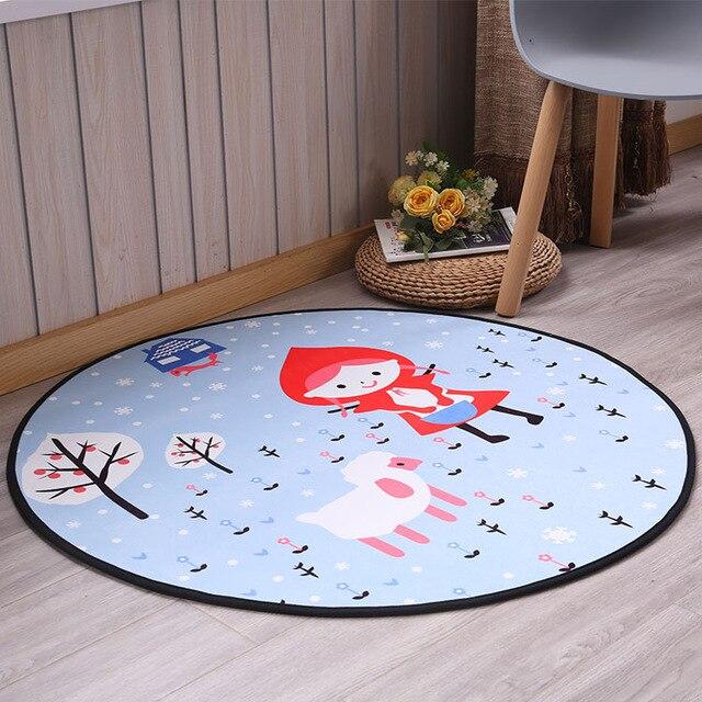 Tapis Rond Turquoise Pas Cher | Mon Tapis Rond
