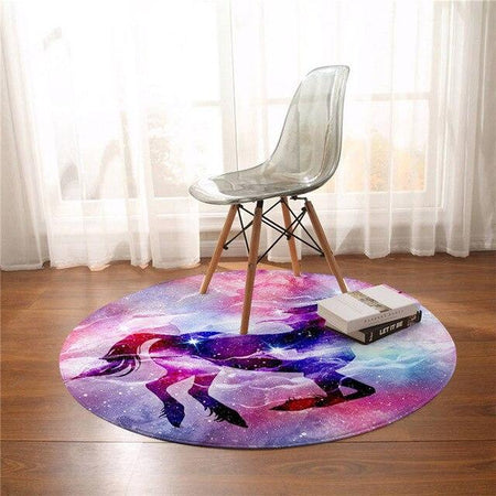 Tapis Rond Univers | Mon Tapis Rond