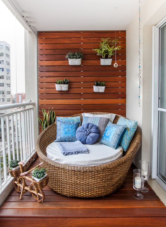 Terrasse avec Arbustes