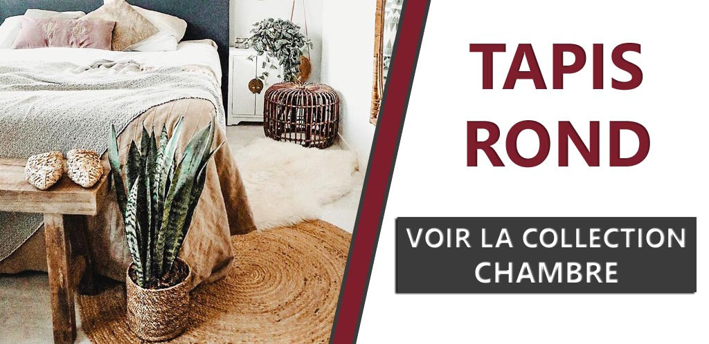 Collection de tapis ronds pour chambres
