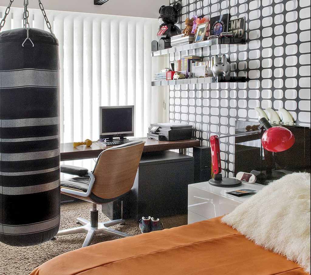 Chambre Garçon Ado Noir Et Blanc