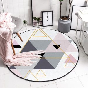 Grand Tapis Rond Pas Cher