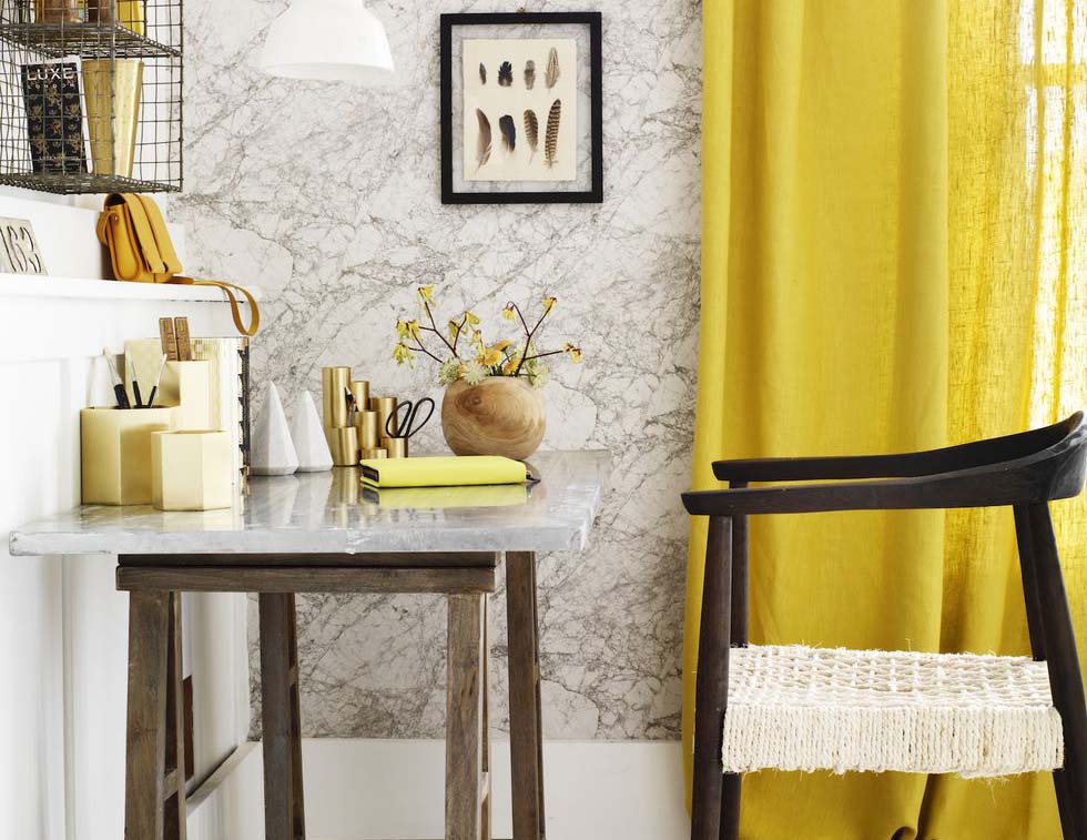 Décoration Printemps Jaune