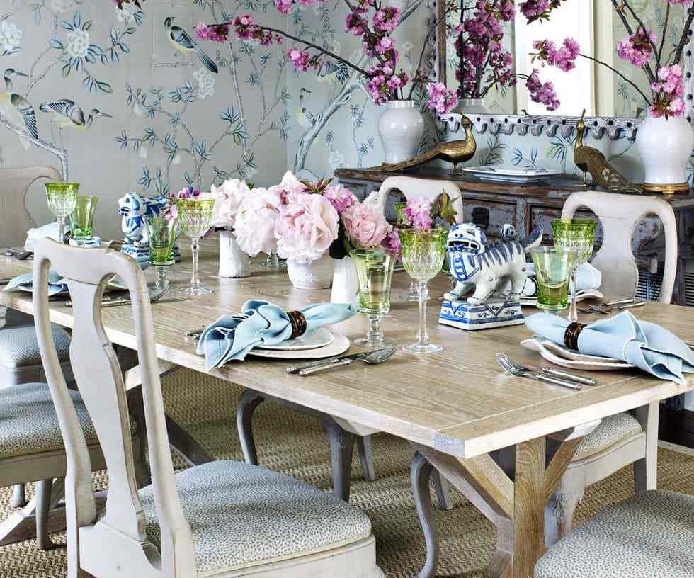 Décoration Printemps Salle A Manger