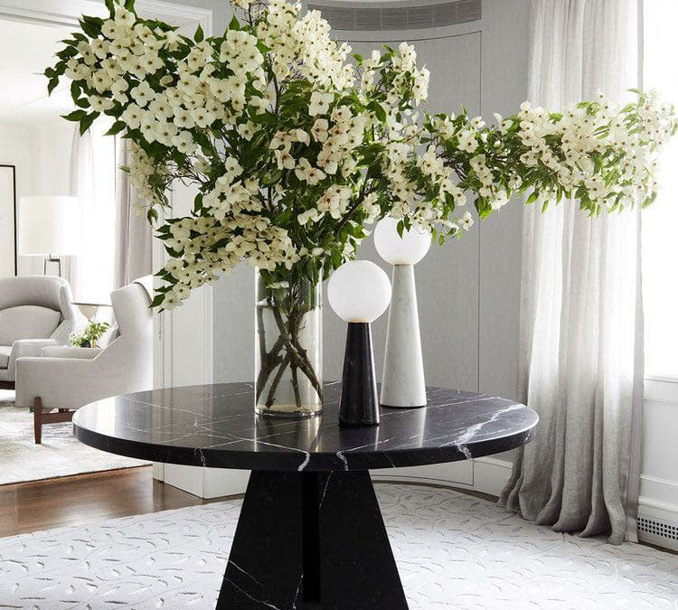 Décoration Printemps Tapis Gris