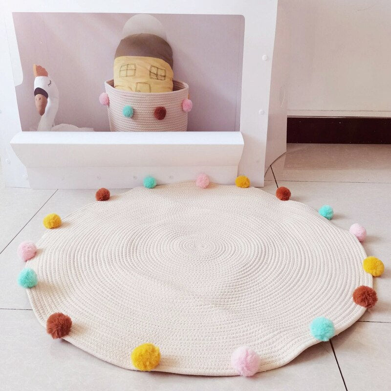 Tapis Rond Boule