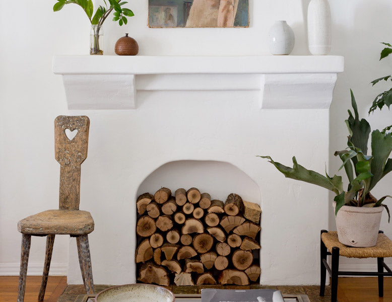 Idée pour décorer une cheminée non fonctionnelle