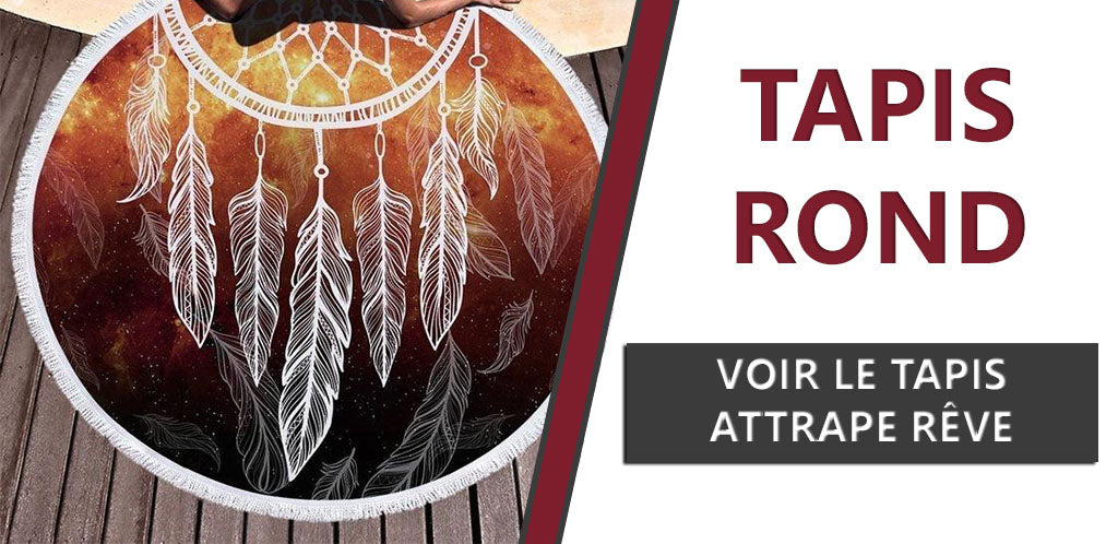 Tapis Rond Attrape Rêve