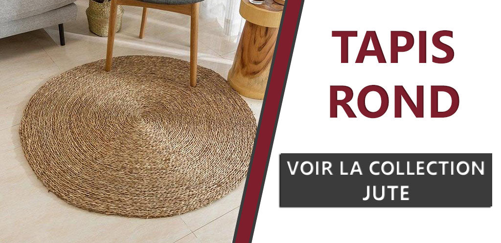 Tapis Rond En Jute