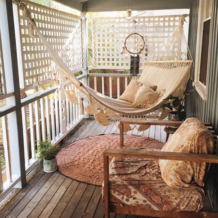 Balcon Cosy Lames de Bois