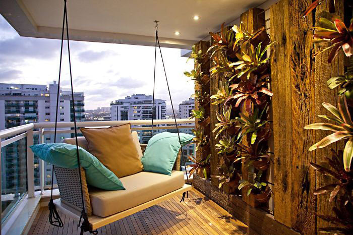 Aménager Une Terrasse avec Fauteuils en Suspensions