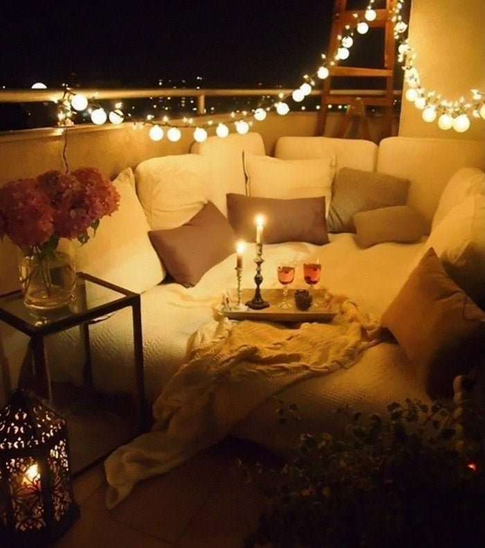 Guirlande Lumineuse Terrasse en Plein Air