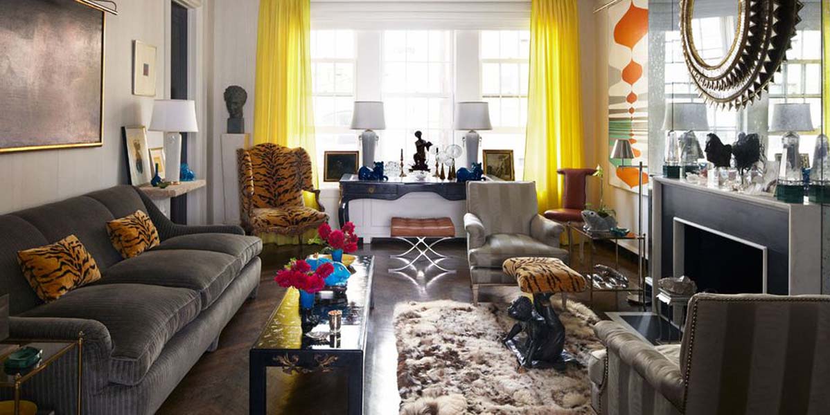 Beau tapis en fourrure