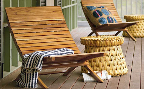 Chaise Naturelle décoration