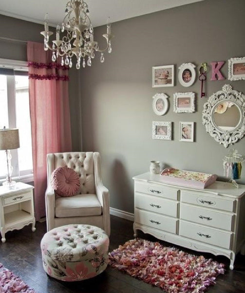 Chambre ado fille avec tonalité rose