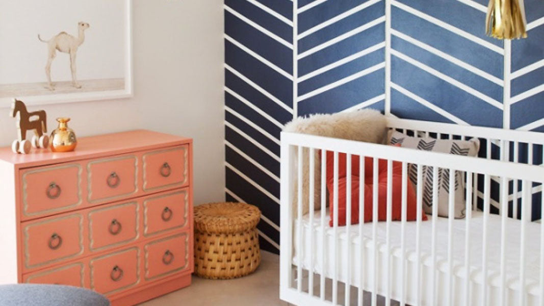 Chambre bébé garçon style milieu du siècle