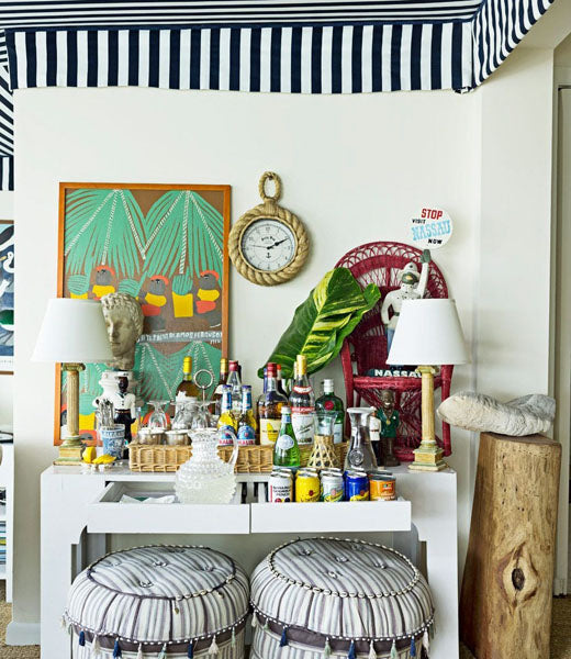 Idées déco console pour cocktails idéale pendant l'été