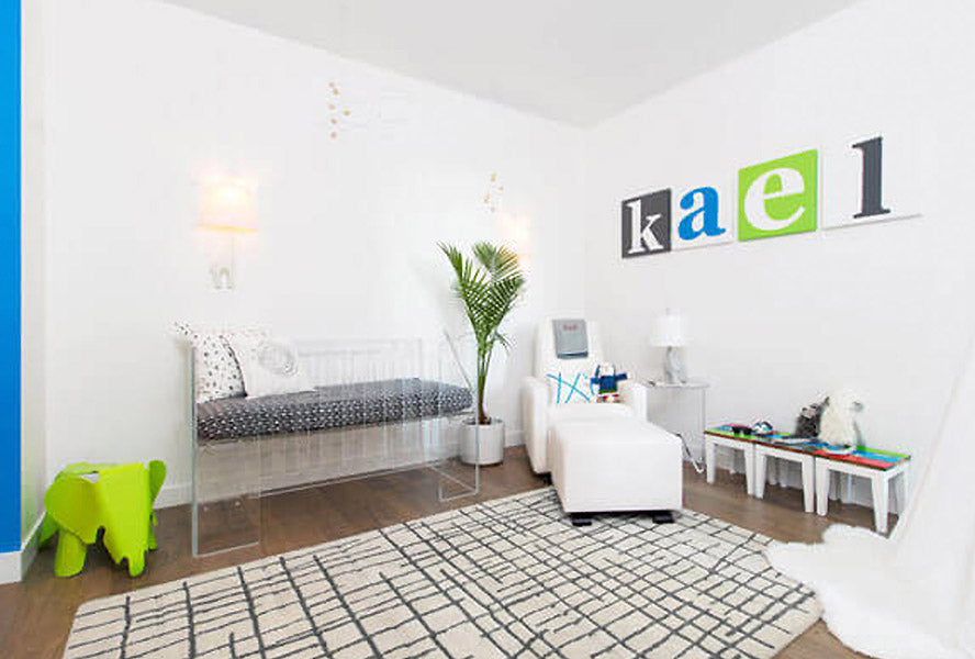Déco chambre bébé garçon avec des couleurs vives