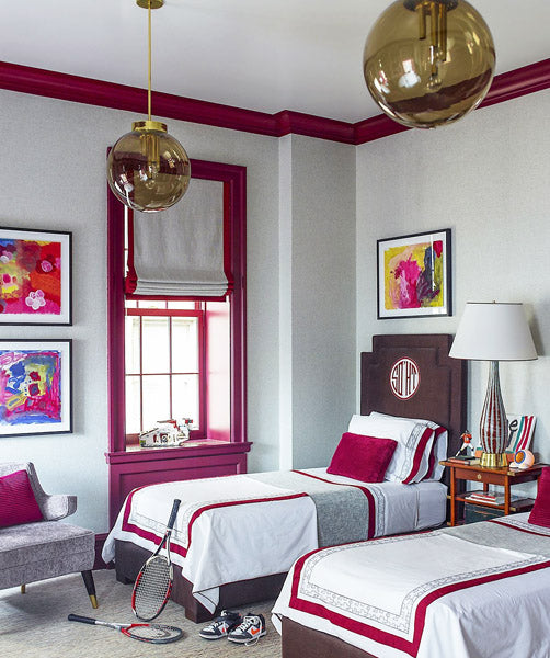 Déco chambre thème glamour
