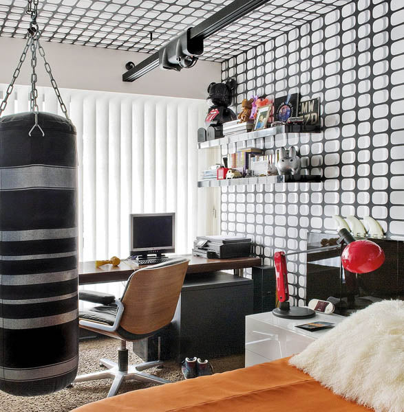 Décoration chambre thème boxe
