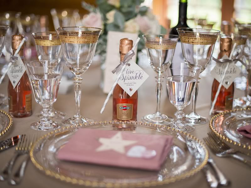 Décoration dorés pour votre mariage 