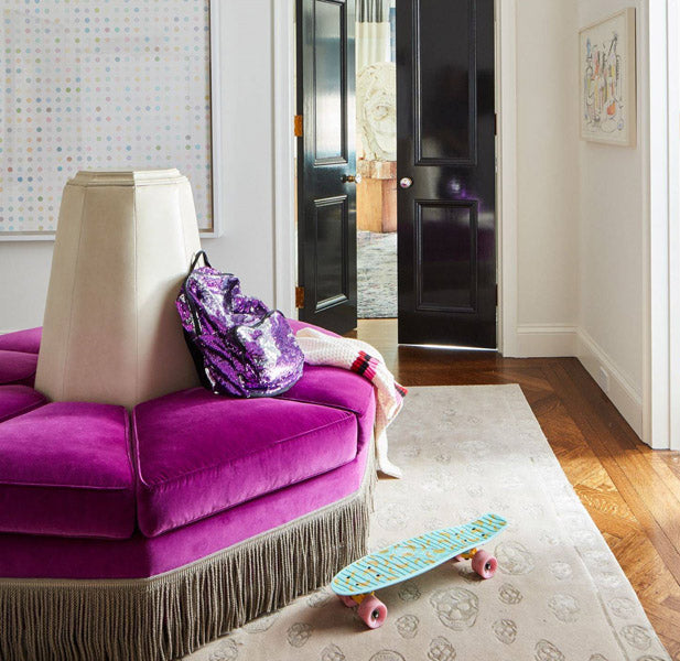 Entrée luxueuse et adaptée aux enfants