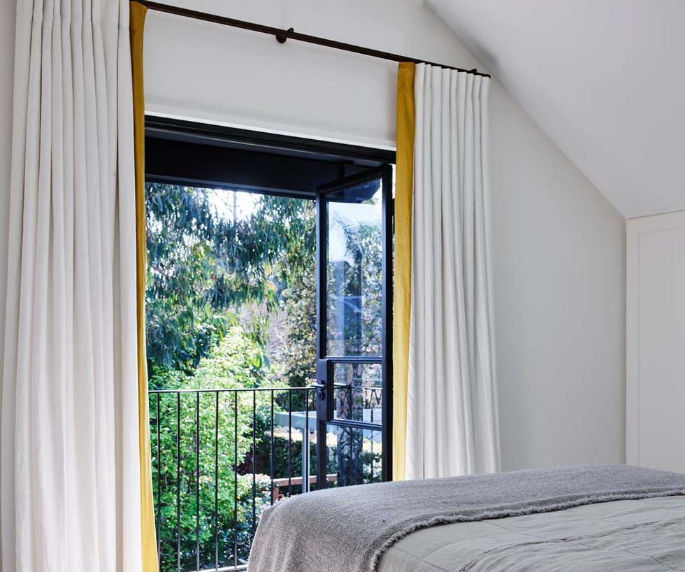 extension du balcon de la chambre style Cocooning