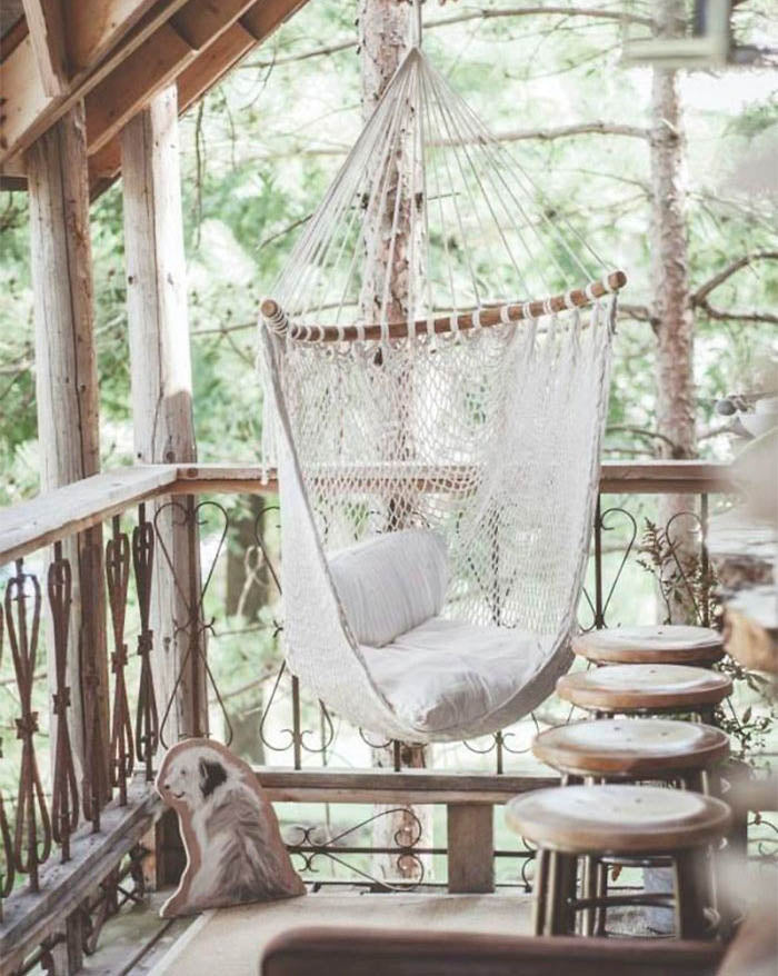 Terrasse Fauteuil Suspendu pour Sieste