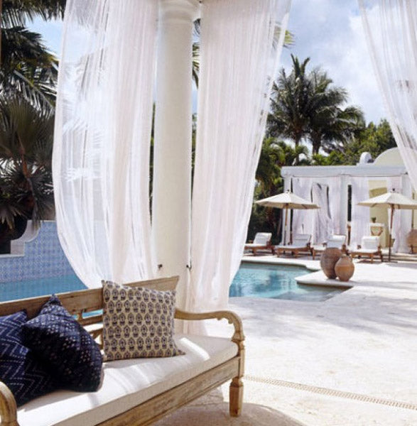 Grande toile en gaze
