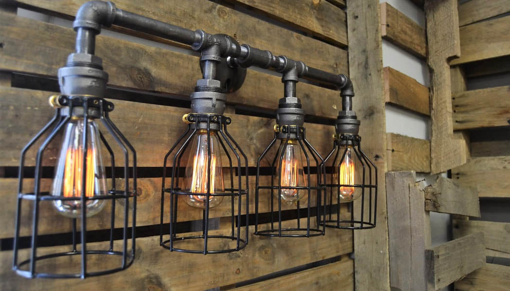 Idée déco industrielle avec touches mécaniques