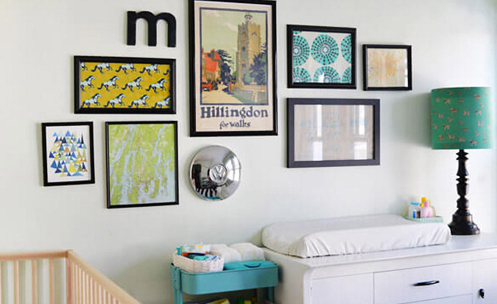Mur personnalisé et original avec diverses photos