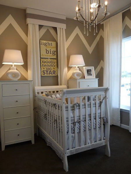 Petite chambre pour bébé fille