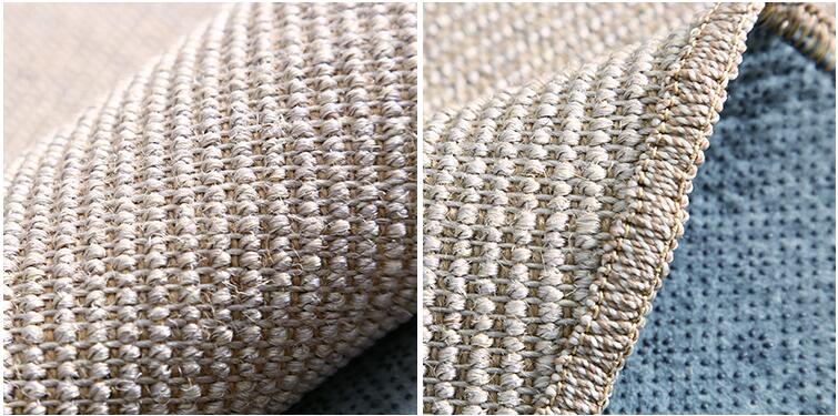 Tapis Rond en Jute Blanc – Image 3