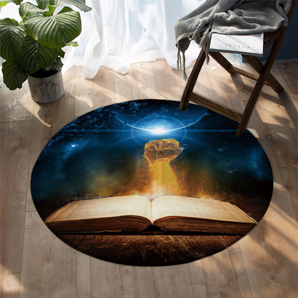 Tapis Rond Vaste Univers – Image 2