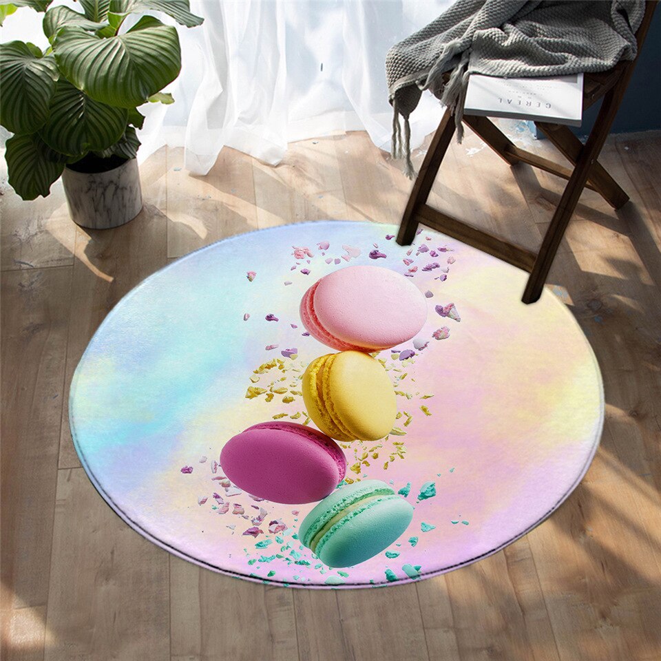 Tapis Rond Macaron – Image 2