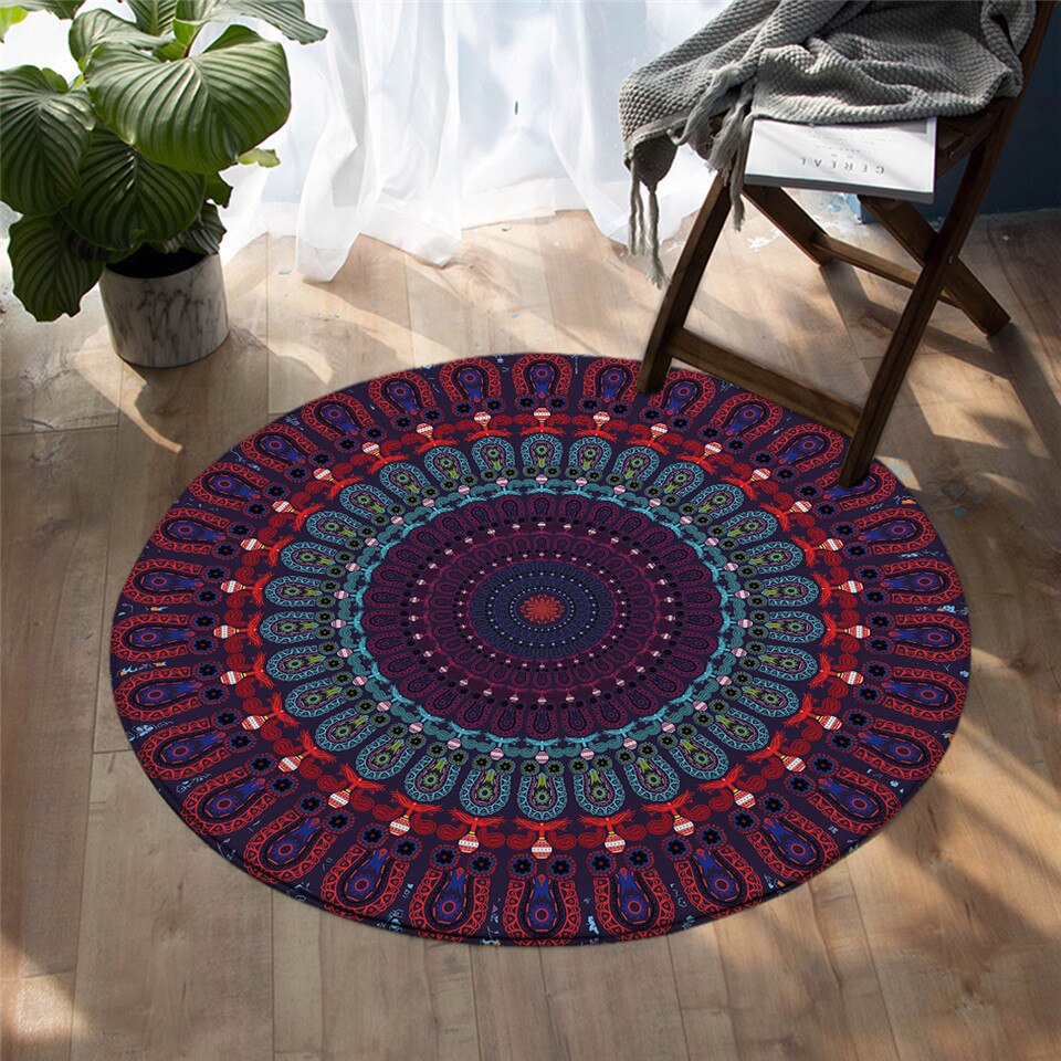 Tapis Rond Figue – Image 2